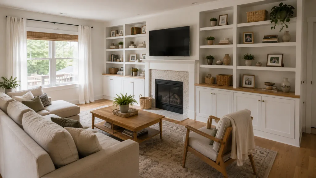 10. Built-In Storage