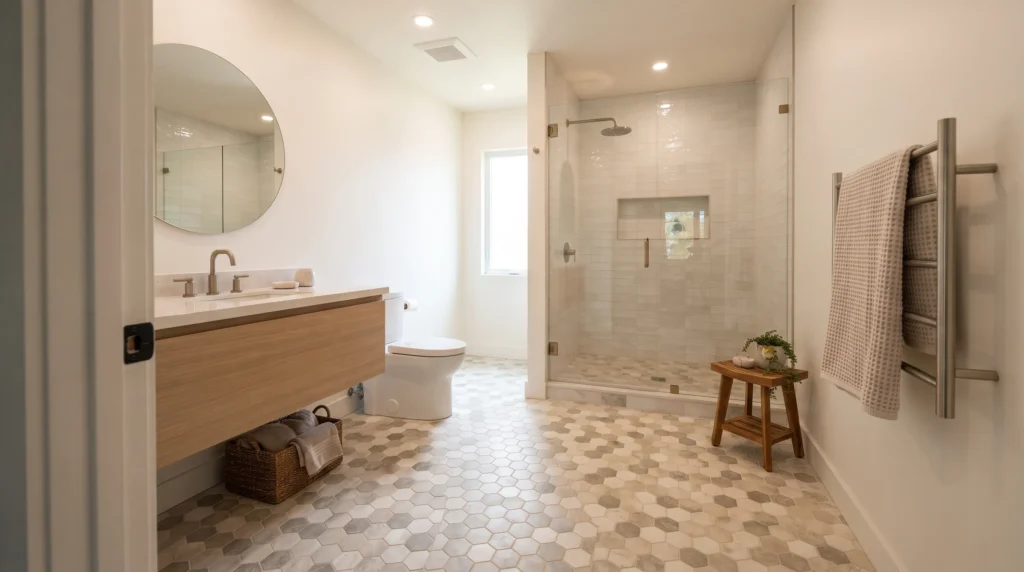 Hexagon Tile Flooring