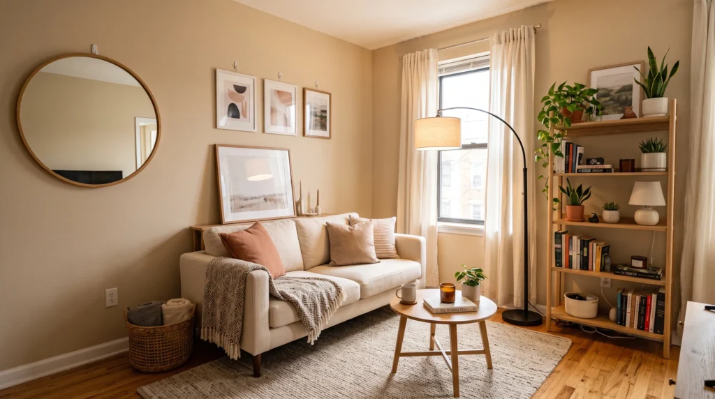 small apartment aesthetic cozy ideas