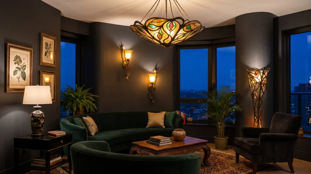 Black Nouveau Decor Ideas