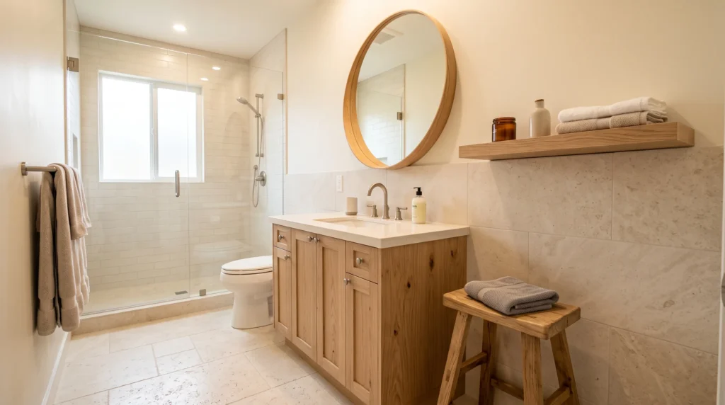 11. Organic Wood Accents