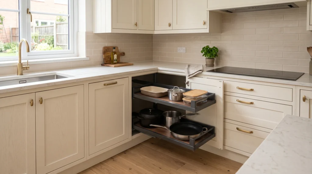 Corner Cabinet Storage