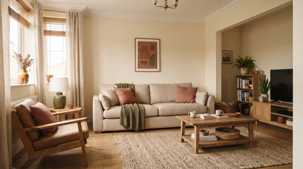 13. Earthy Accent Colors