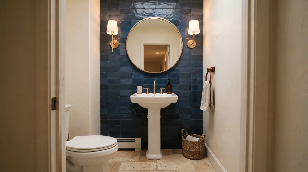 13. Powder Room Accent