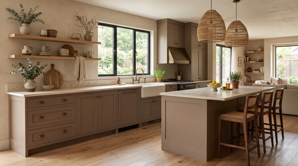 Kitchen Cabinet Color Idea