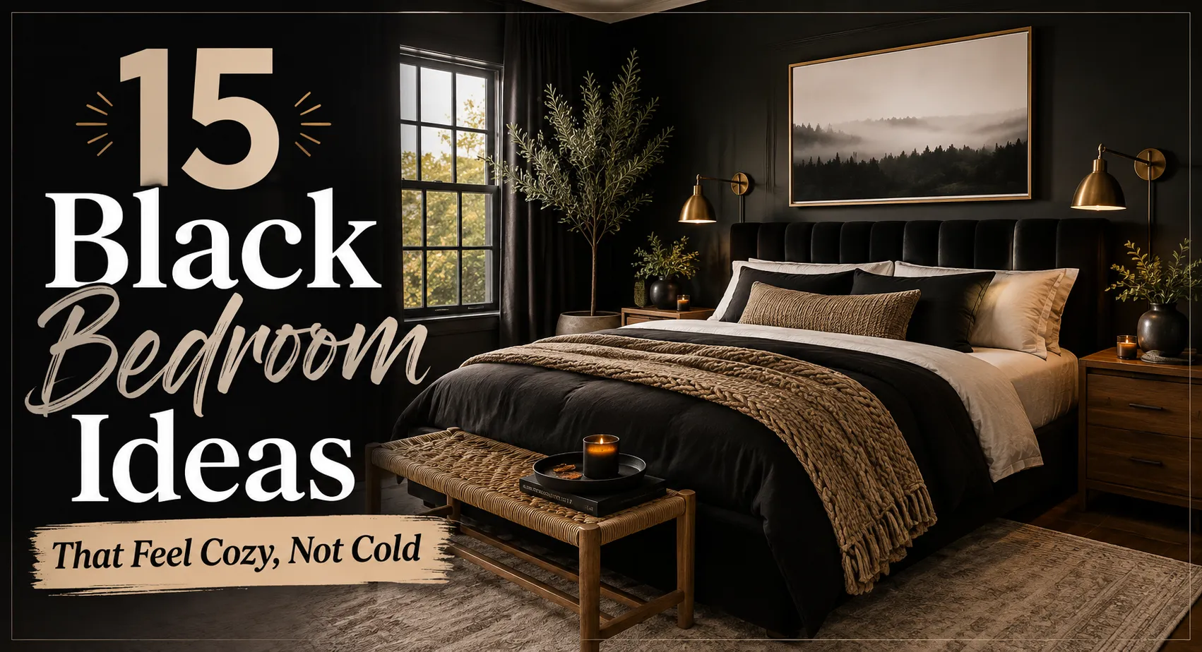 Black Bedroom Ideas