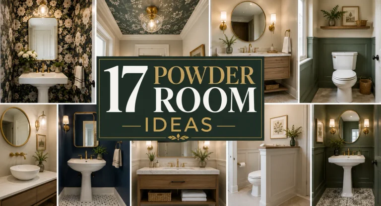 17 Powder Room Ideas