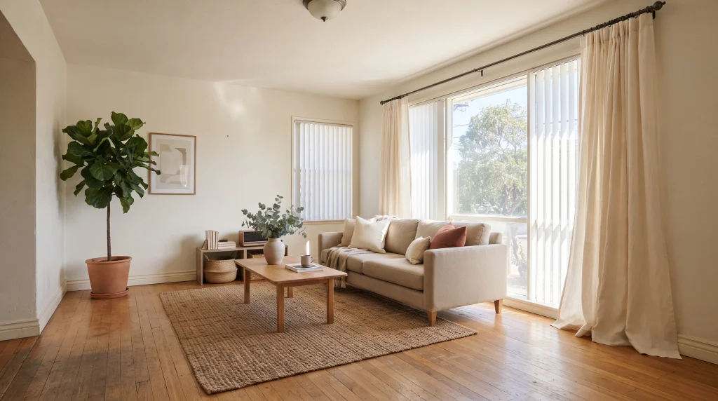 17. Floor-Length Curtains