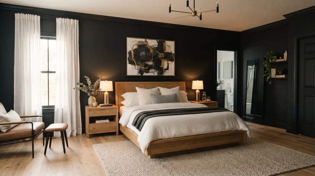 Black Bedroom Ideas