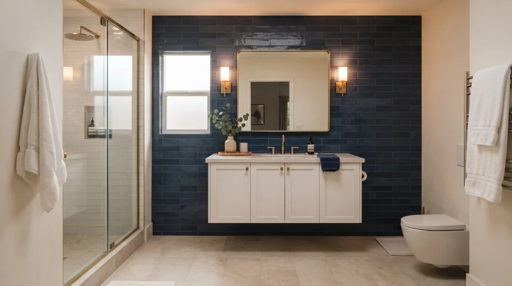 Blue Tile Bathroom Ideas