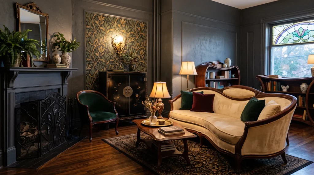 Black Nouveau Decor Ideas