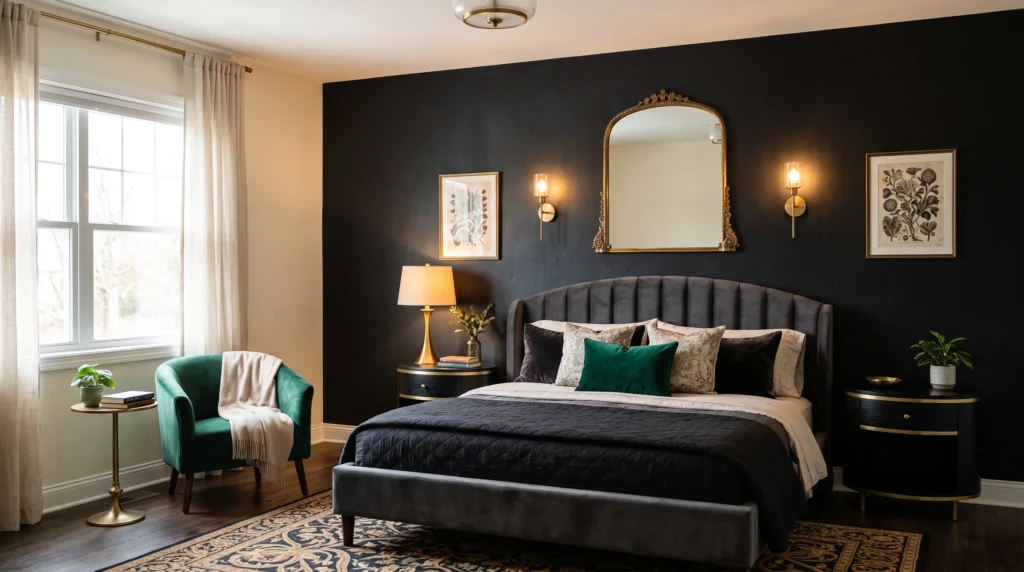 Black Nouveau Decor Ideas