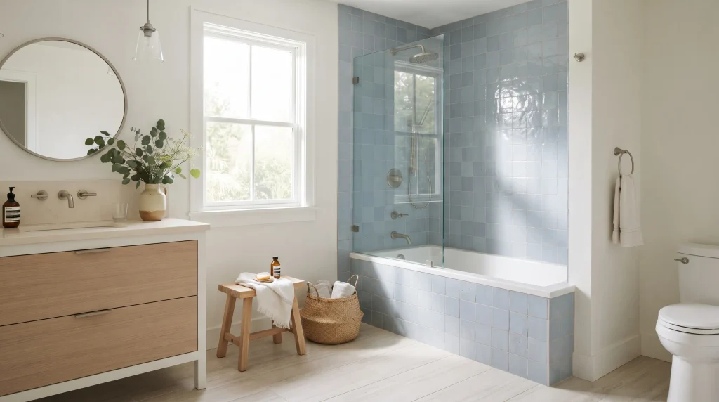 3. Blue and White Coastal