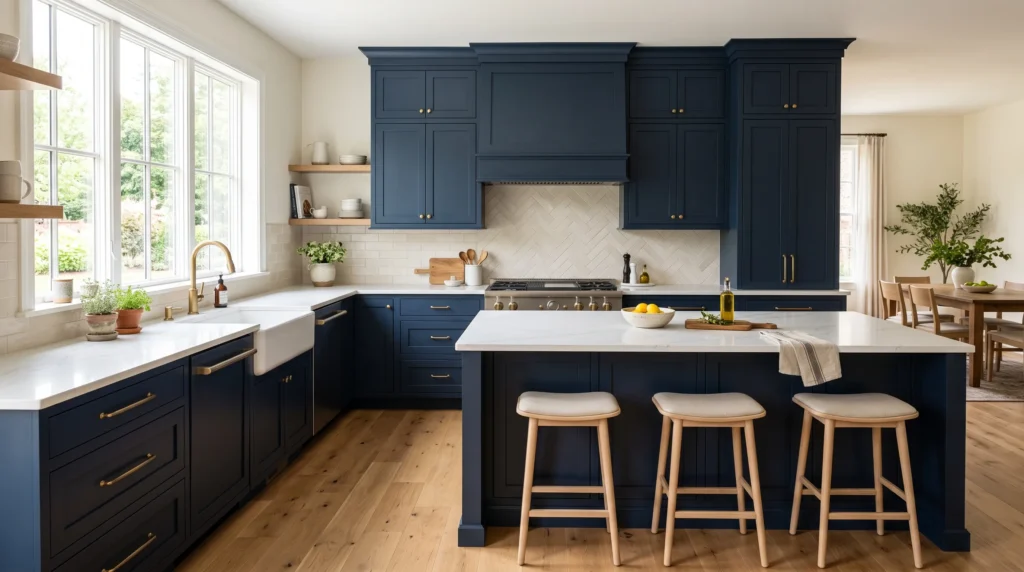 Kitchen Cabinet Color Idea