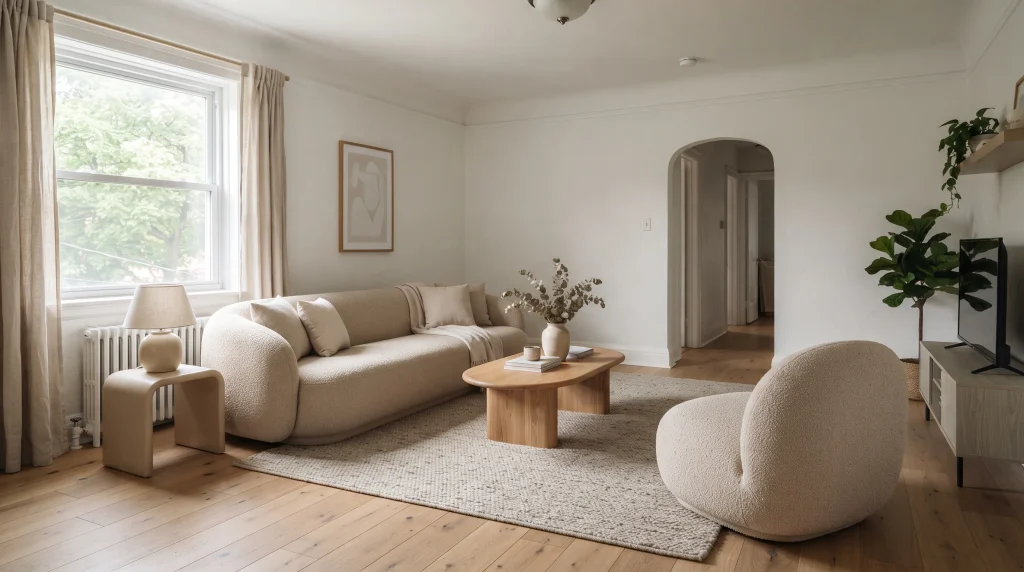 4. Curved Furniture