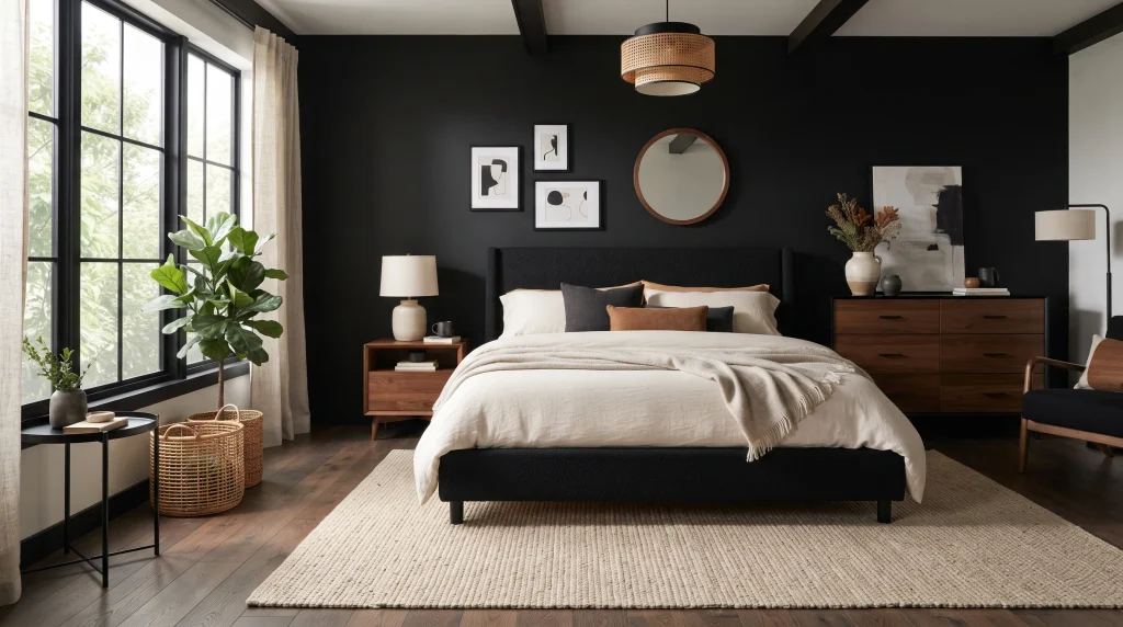 4. Wood and Black