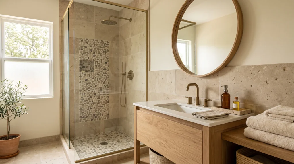 4. Natural Stone Accents