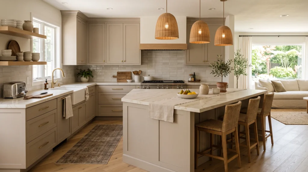 Kitchen Cabinet Color Idea