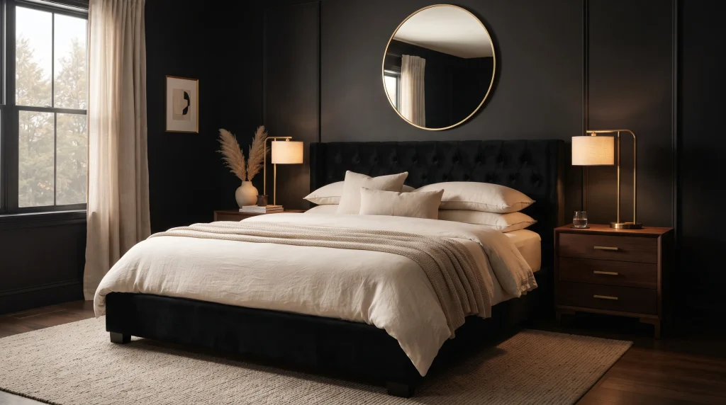 5. Black and Gold Accents
