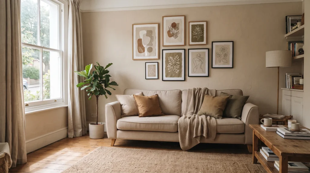 5. Layered Wall Art