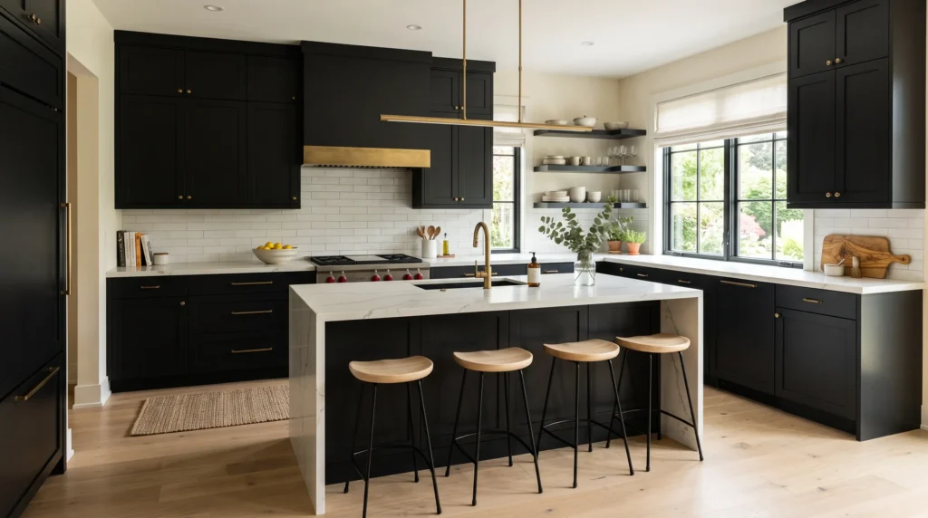 Kitchen Cabinet Color Idea