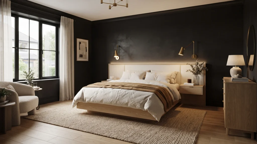 6. Warm Black Contrast