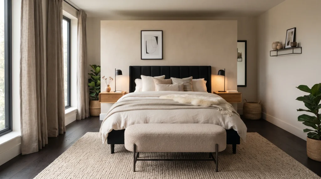 6. Black and Beige Layers