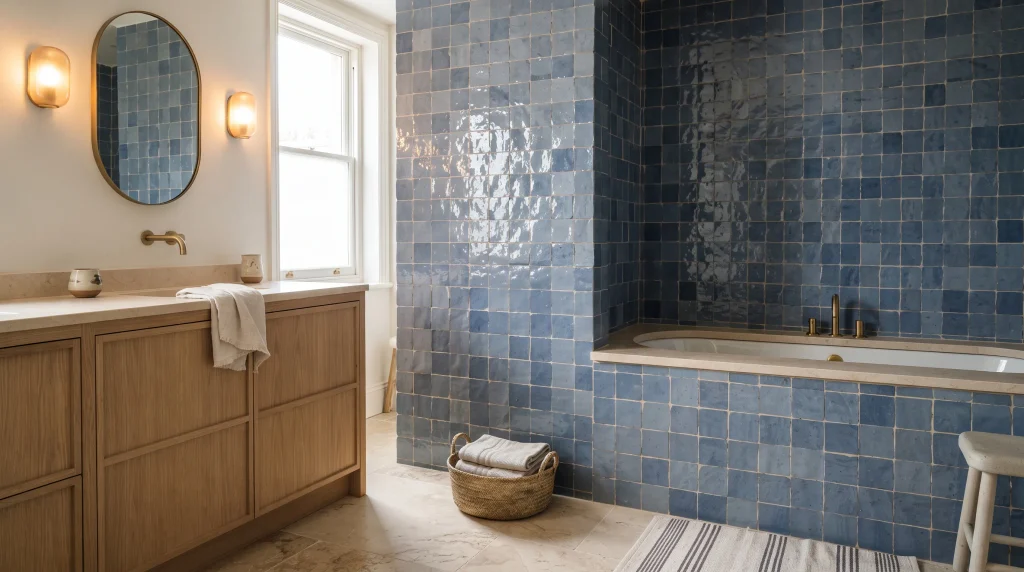 6. Blue Zellige Tile