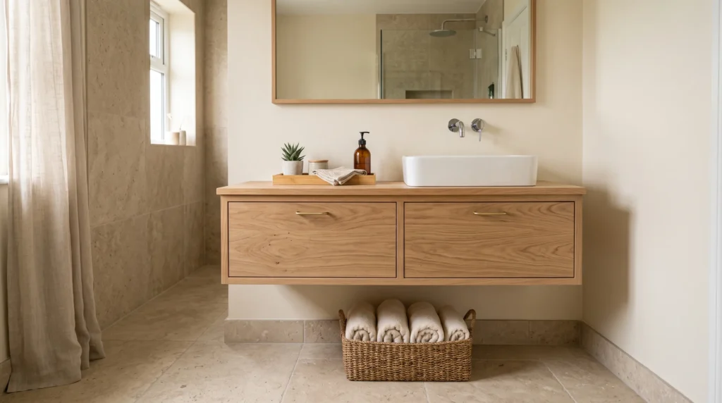 6. Floating Vanity
