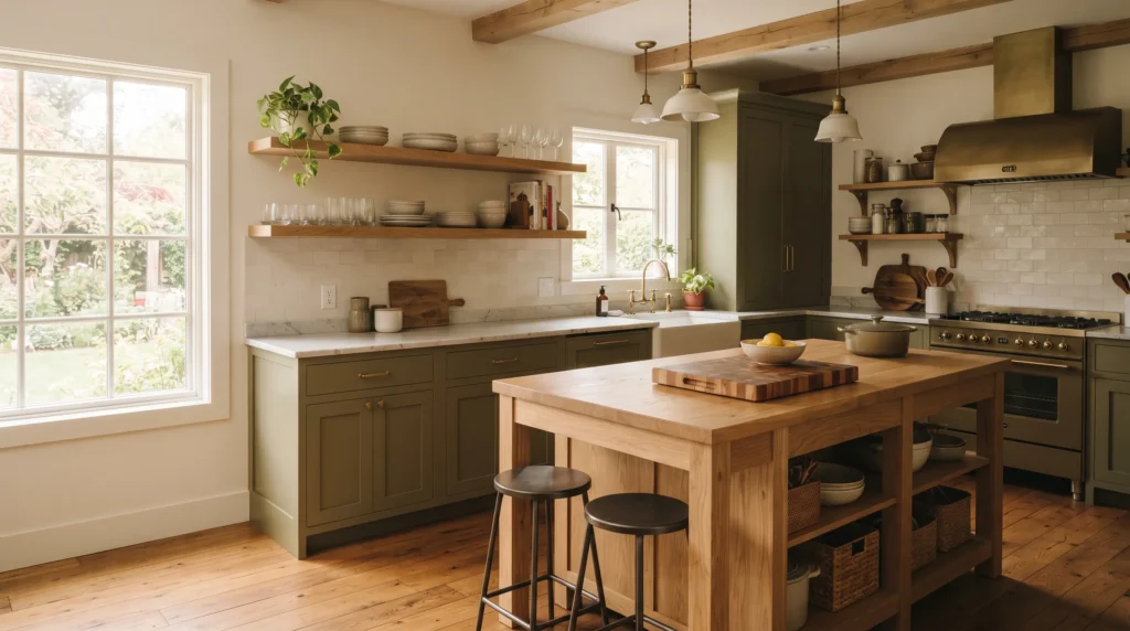 Green Kitchen Ideas