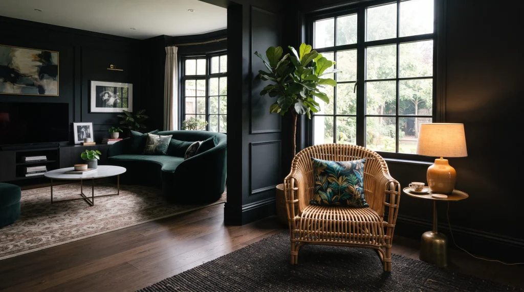 Rattan Accent Chair