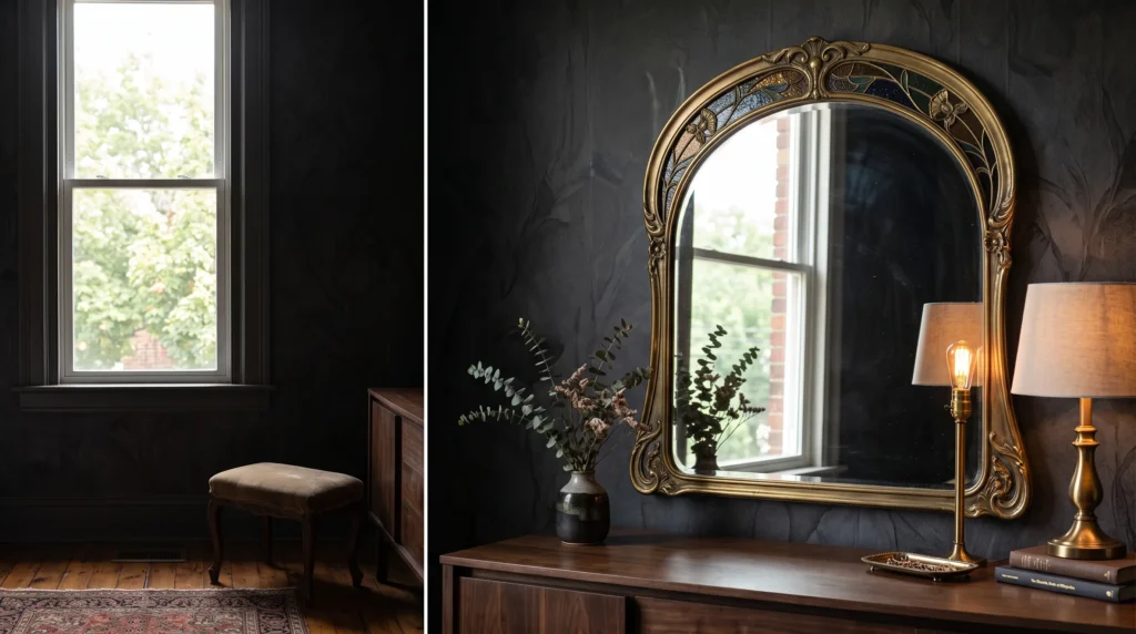 Black Nouveau Decor Ideas
