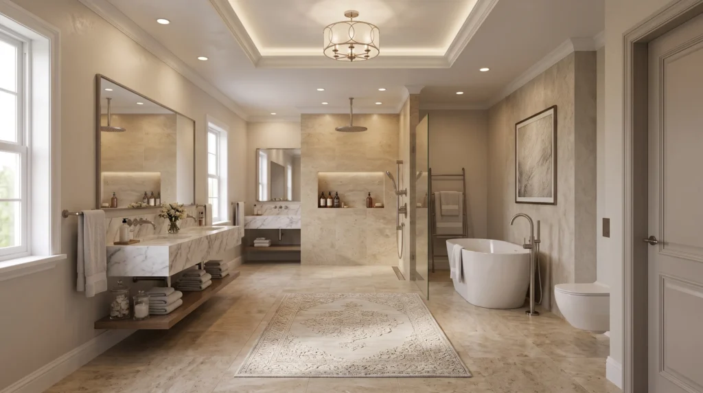 7. Rainfall Showerhead