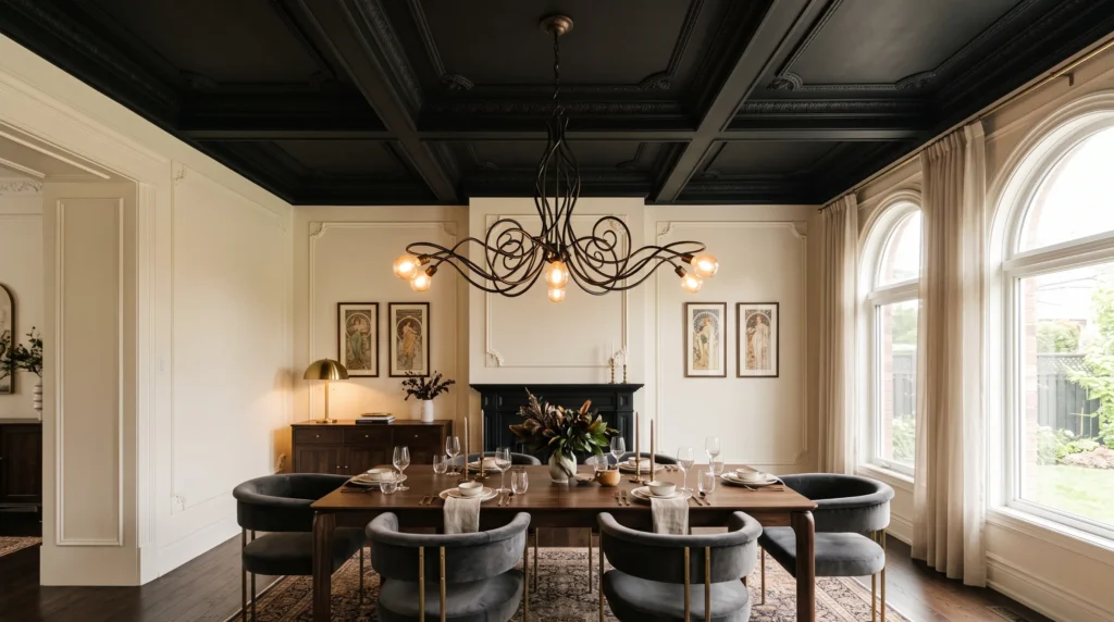 Black Nouveau Decor Ideas