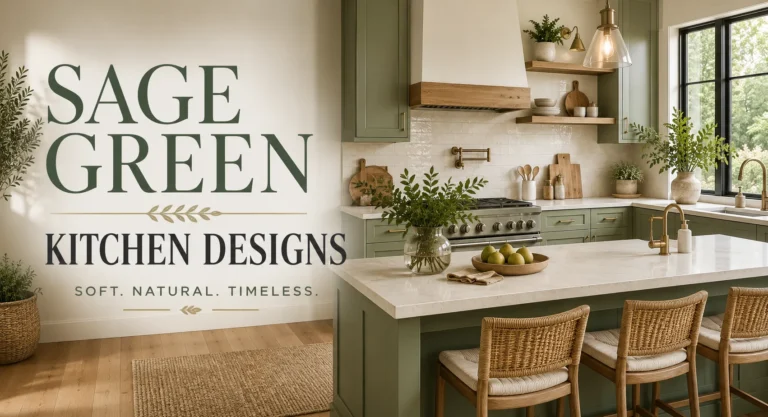 Sage Green Kitchen Designs
