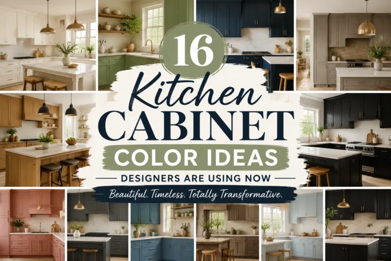 Kitchen Cabinet Color Idea