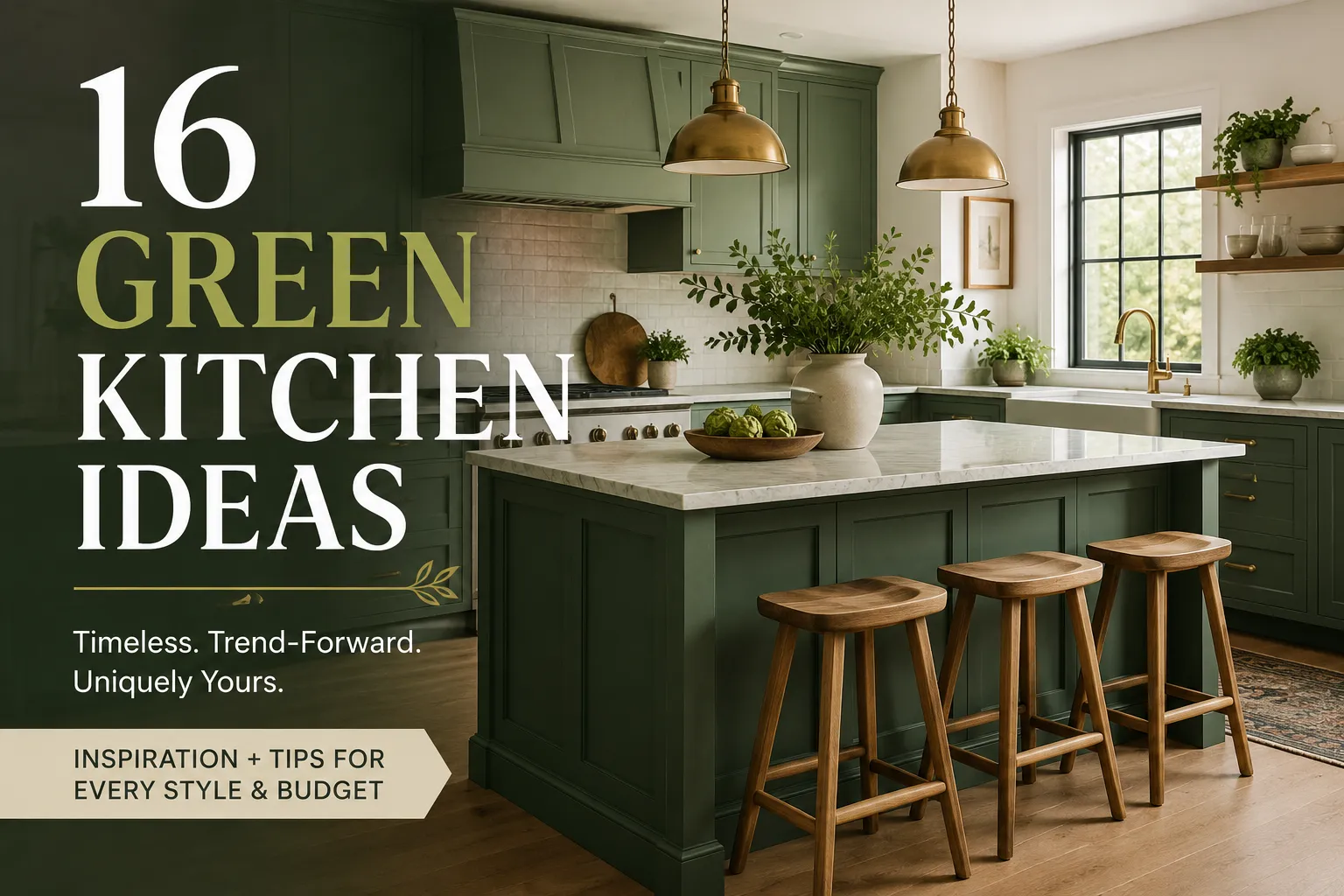 Green Kitchen Ideas