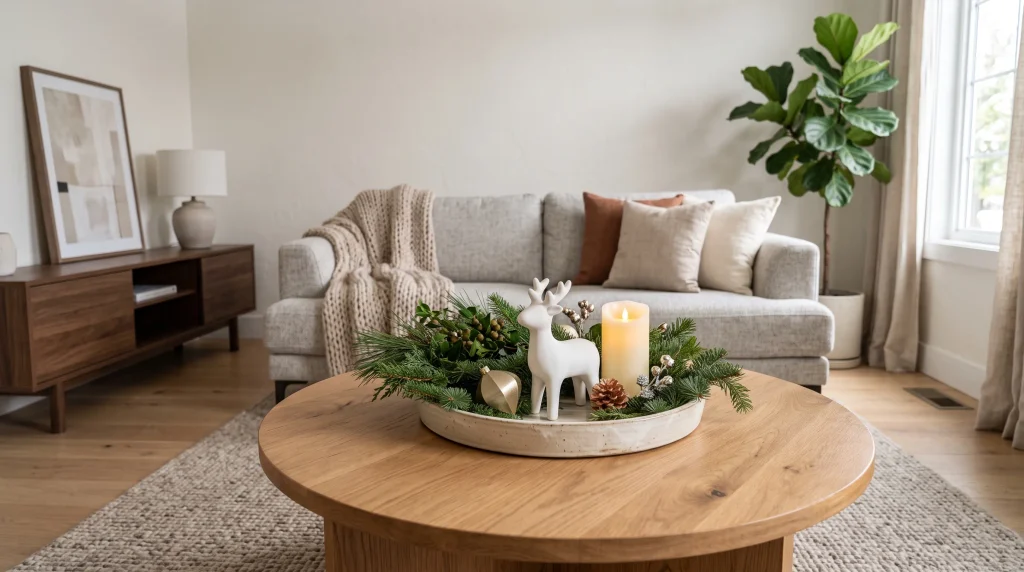 Coffee Table Tray Display