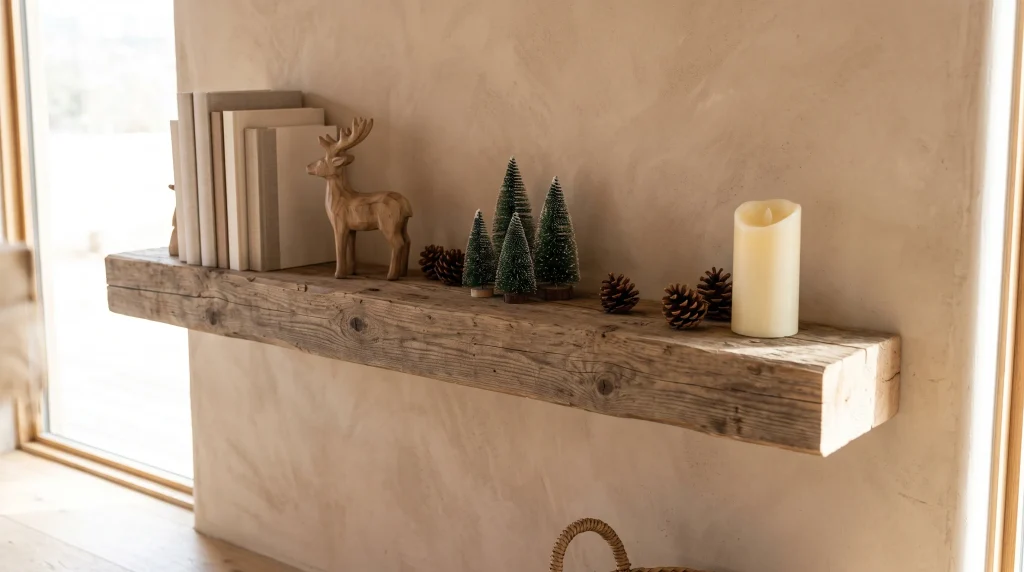 Rustic Floating Shelf