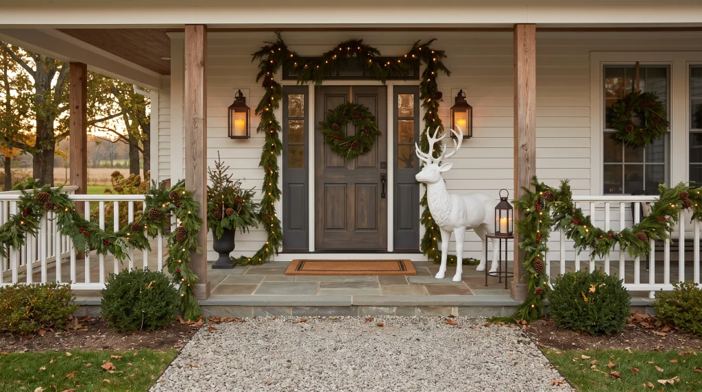 Front Porch Reindeer