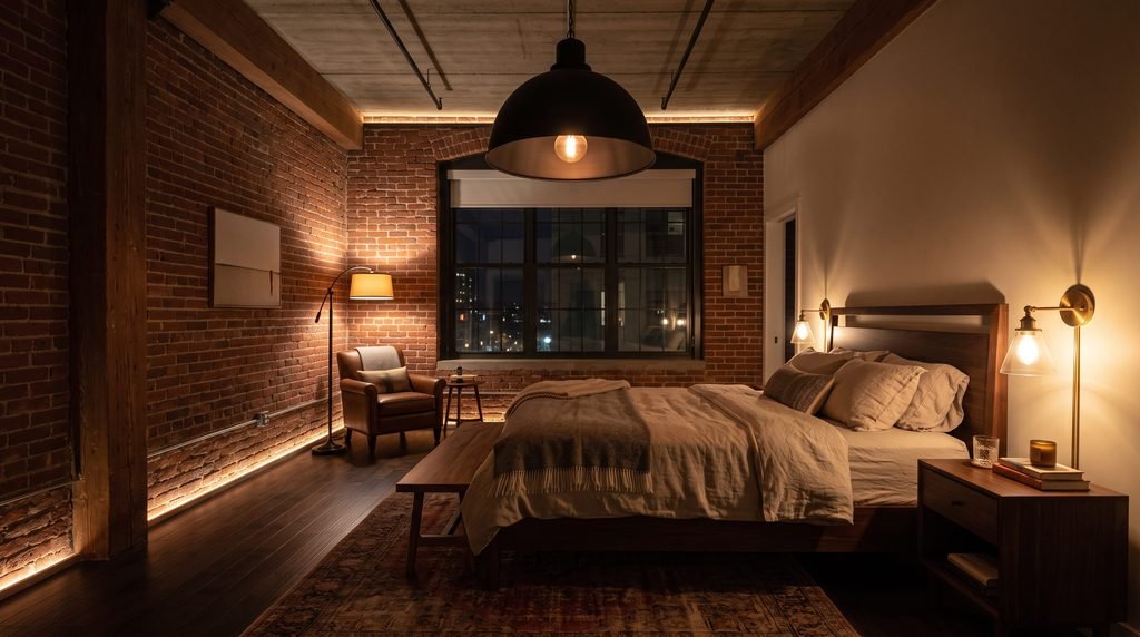 13. Layer the Bedroom Lighting Deliberately