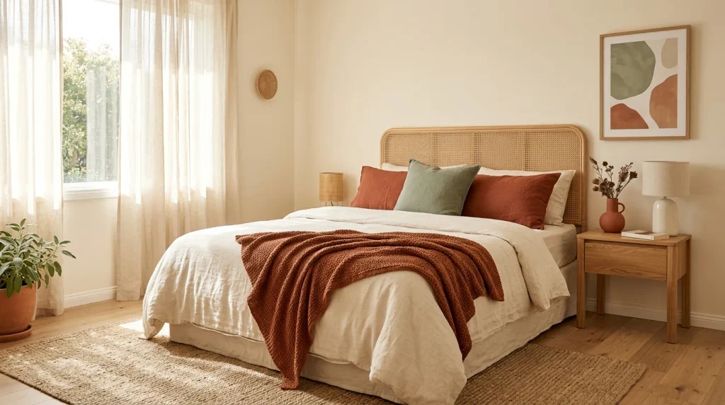 14. Add Terracotta, Rust, or Sage Accents