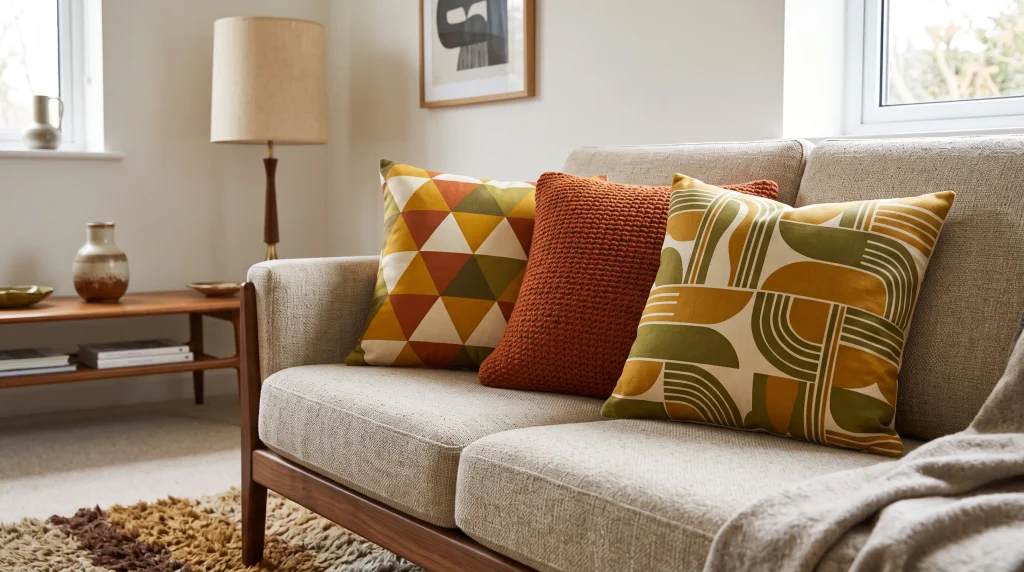 Retro-Patterned Cushions