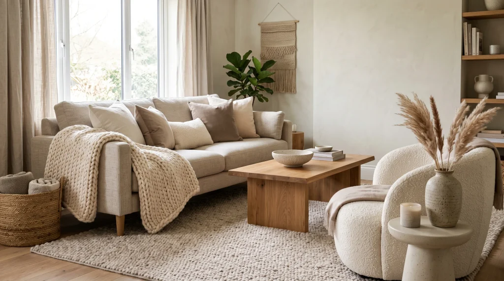 15. Add Soft Textures Throughout the Room