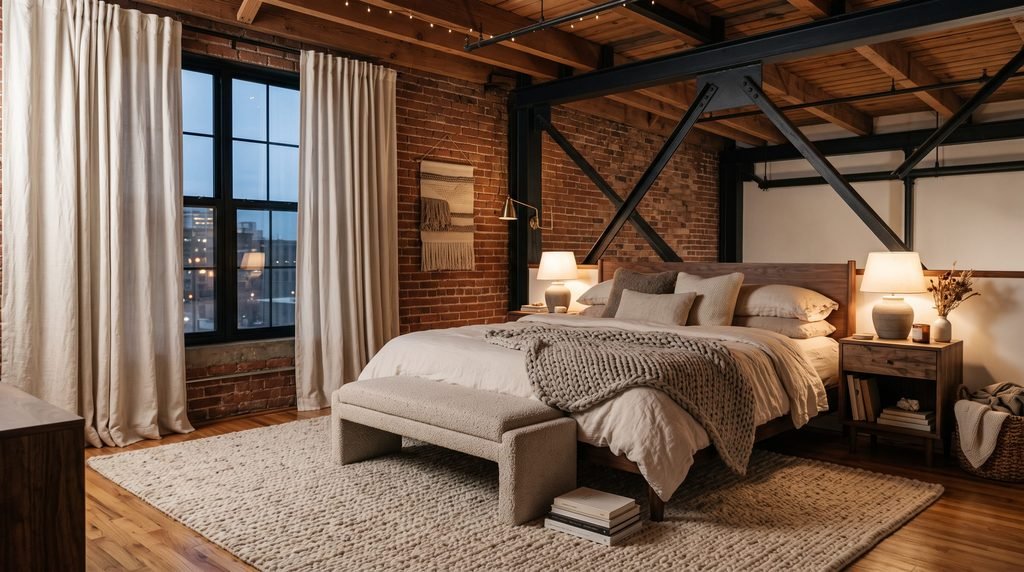 15. Add Soft Textures for a Cozy Finish