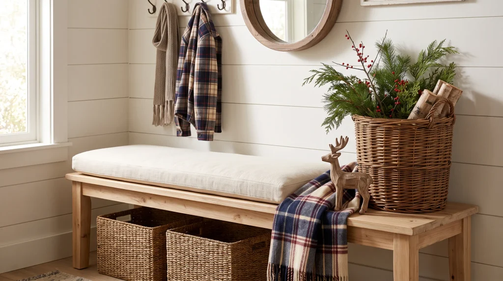 Entryway Bench Display