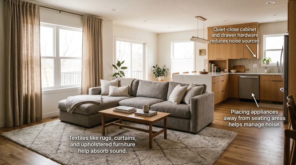 Acoustic Planning for Open Layouts