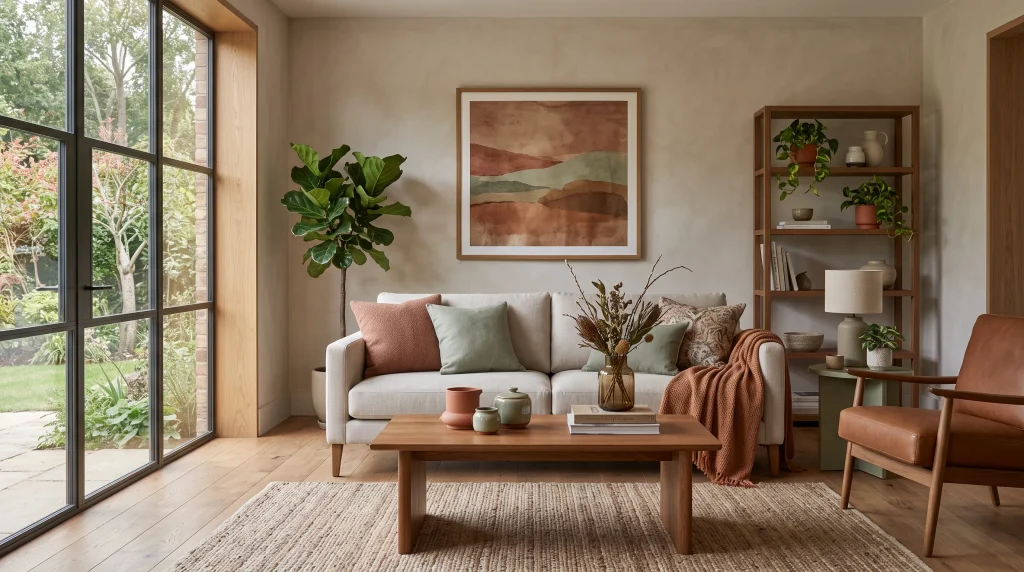 16. Try Earthy Colors for Warmth