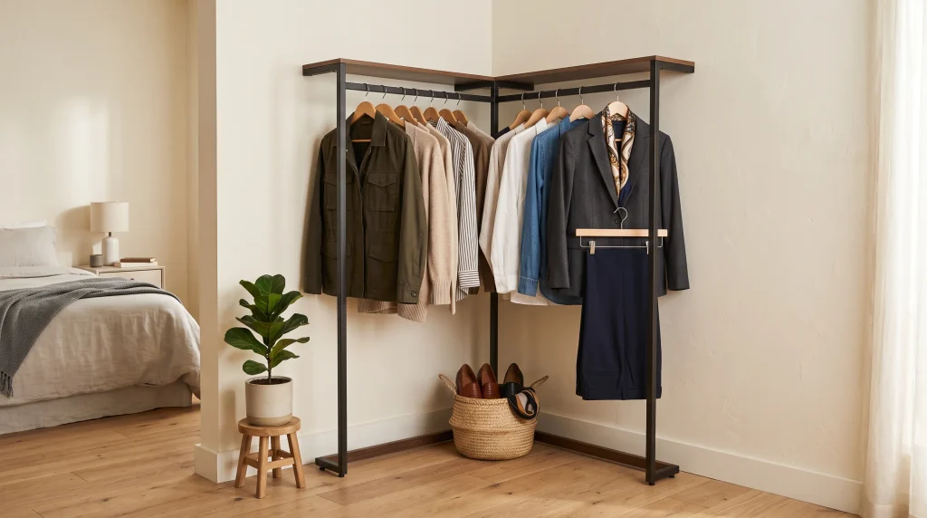Corner Hanging Rack