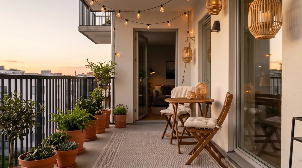 Cozy Balcony Retreat